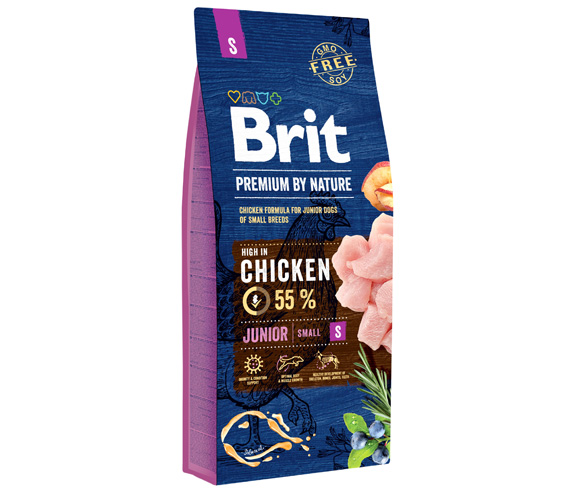 brit premium by nature junior small karma dla szczeniąt ras małych