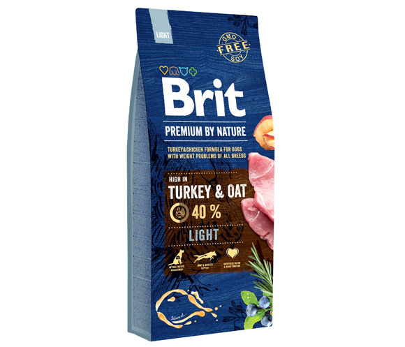 brit premium by nature light karma dla psów z tendencją do tycia