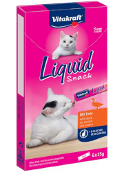 VITAKRAFT CAT LIQUID SNACK PRZYSMAK DLA KOTA z betaglukanem