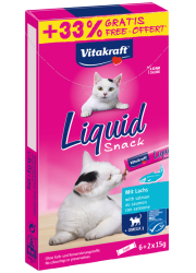 VITAKRAFT CAT LIQUID SNACK PRZYSMAK DLA KOTA - z kwasami Omega 3
