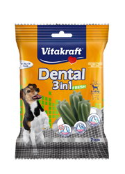 VITAKRAFT DENTAL 3in1 FRESH SMALL DENTYSTYCZNY PRZYSMAK DLA PSA