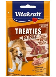 VITAKRAFT TREATIES MINI BITS Z WĄTRÓBKĄ PRZYSMAK DLA PSA