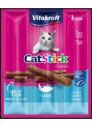 VITAKRAFT CAT STICK MINI KABANOSY DLA KOTA z łososiem i pstrągiem