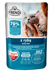 FRENDI MOKRA KARMA DLA KOTA z rybą