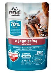 FRENDI MOKRA KARMA DLA KOTA z jagnięciną