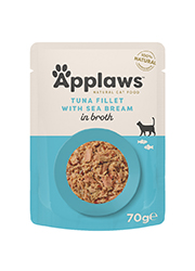 APPLAWS CAT TUŃCZYK I LESZCZ W BULIONIE