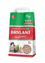 BRYLANT ŻWIREK DREWNIANY MINI PELLET BRYLANT ŻWIREK DREWNIANY MINI PELLET