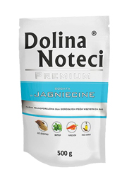 DOLINA NOTECI PREMIUM BOGATA W JAGNIĘCINĘ saszetka dla psa