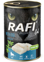 RAFI CAT MOKRA KARMA Z DORSZEM puszka dla kota