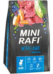 RAFI MINI SUCHA KARMA Z JAGNIĘCINĄ dla psów małych ras
