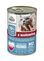 FRENDI MOKRA KARMA DLA KOTA w puszce z wołowiną