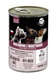 PET REPUBLIC MOKRA KARMA DLA PSA z wołowiną i warzywami