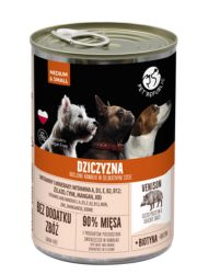 PET REPUBLIC MOKRA KARMA DLA PSA z dziczyzną