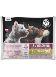PET REPUBLIC MOKRA KARMA DLA PSA z siekaną wołowiną i jagnięciną