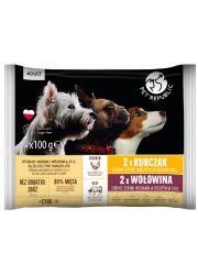 PET REPUBLIC MOKRA KARMA DLA PSA z siekanym kurczakiem i wołowiną