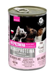 PET REPUBLIC MONOPROTEINA MOKRA KARMA DLA PSA wieprzowina
