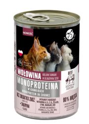 PET REPUBLIC MONOPROTEINA MOKRA KARMA DLA KOTA wołowina
