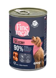 FINE MEAT MOKRA KARMA DLA PSA danie z cielęciny