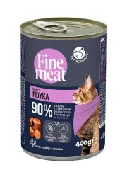 FINE MEAT MOKRA KARMA DLA KOTA danie z indykiem