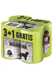 PET REPUBLIC MOKRA KARMA DLA PSA wołowina