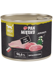 PAN MIĘSKO MOKRA KARMA DLA KOTA indyk z gęsią