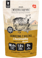 WIEJSKA ZAGRODA KARMA DLA KOTA jagnięcina z kaczką i kocimiętką