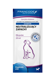 FRANCODEX SZAMPON DLA PSÓW - NEUTRALIZUJĄCY BRZYDKIE ZAPACHY FRANCODEX SZAMPON DLA PSÓW - NEUTRALIZUJĄCY BRZYDKIE ZAPACHY