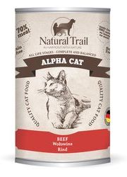 NATURAL TRAIL ALPHA CAT MOKRA KARMA DLA KOTA z wołowiną