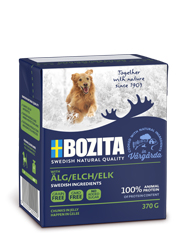 BOZITA MOKRA KARMA DLA PSA z łosiem w galaretce BOZITA MOKRA KARMA DLA PSA z łosiem w galaretce