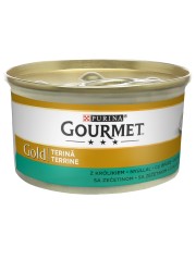 GOURMET GOLD PASZTET Z KRÓLIKIEM MOKRA KARMA DLA KOTA