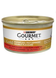 GOURMET GOLD MOKRA KARMA DLA KOTA z wołowiną i kurczakiem