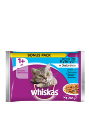 WHISKAS RYBNE DANIA W GALARETCE WHISKAS RYBNE DANIA W GALARETCE