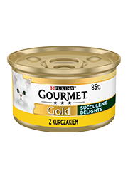 GOURMET GOLD SECCULENT DELIGHTS KARMA DLA KOTA z kurczakiem