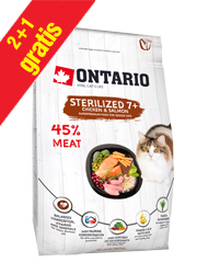 ONTARIO CAT STERILISED 7+ KARMA DLA KOTA STERYLIZOWANEGO