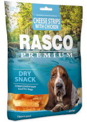 RASCO PREMIUM SOFT SNACK CHEESE STRIPS WITH CHICKEN przysmaki dla psa