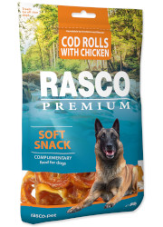 RASCO PREMIUM SOFT SNACK COD ROLLS WITH CHICKEN przysmaki dla psa