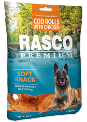 RASCO PREMIUM SOFT SNACK COD ROLLS WITH CHICKEN przysmaki dla psa