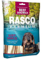 RASCO PREMIUM SOFT SNACK BEEF SANDWICH przysmaki dla psa