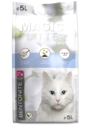 MAGIC LITTER ULTRA WHITE BENTONITOWY ŻWIREK DLA KOTA bezzapachowy