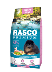 RASCO PREMIUM PUPPY MINI KARMA DLA SZCZENIĄT RAS MAŁYCH