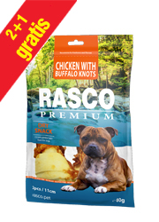 RASCO PREMIUM WIĄZANE KOŚCI DLA PSA 11cm - z kurczakiem