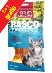 RASCO PREMIUM WIĄZANA KOŚĆ DLA PSA 18cm - z kurczakiem