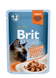 BRIT PREMIUM CAT KARMA DLA KOTA - z indykiem