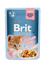 BRIT PREMIUM CAT KARMA DLA KOCIĄT - z filetami kurczaka BRIT PREMIUM CAT KARMA DLA KOCIĄT - z filetami kurczaka