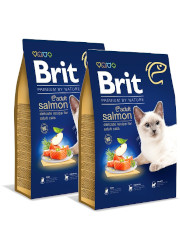 BRIT PREMIUM CAT ADULT SALMON KARMA DLA KOTA