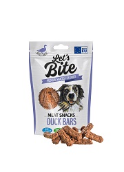 BRIT LETS BITE MEAT SNACKS BARS PRZYSMAKI DLA PSA z kaczką