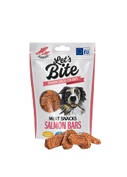 BRIT LETS BITE MEAT SNACKS BARS PRZYSMAKI DLA PSA z łososiem