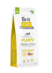 BRIT CARE SUSTAINABLE PUPPY CHICKEN INSECT KARMA DLA SZCZENIAKA