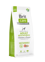 BRIT CARE SUSTAINABLE ADULT MEDIUM CHICKEN INSECT KARMA DLA PSA