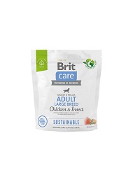 BRIT CARE SUSTAINABLE ADULT LARGE CHICKEN INSECT KARMA DLA PSA